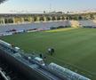 Gazonul de pe stadionul Arcul de Triumf la FCSB - Farul