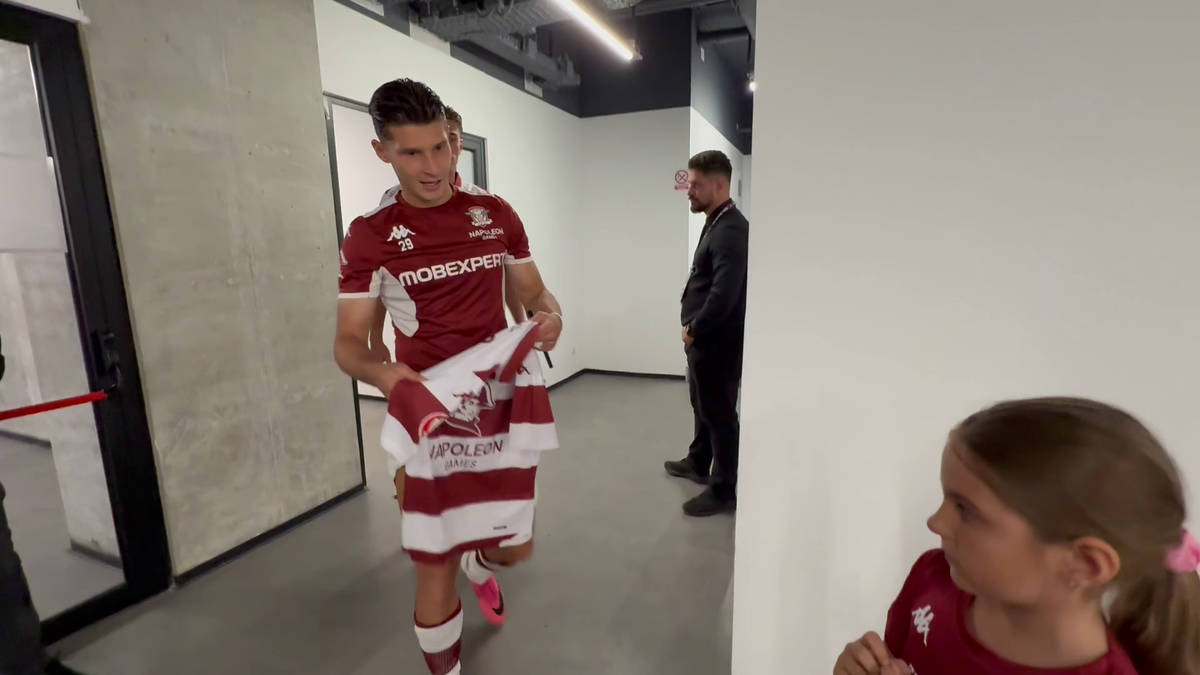 Moment special după Rapid - CFR Cluj