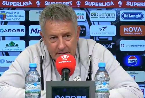 Cristiano Bergodi, antrenorul lui U Cluj