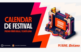 Start în Calendarul de Festival, pe Betano: premii zilnice fără rulaj + 850 de rotiri gratuite!