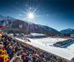 Stadionului olimpic de biatlon din Antholz, Italia, distrus de inundații // foto: camping-antholz.it