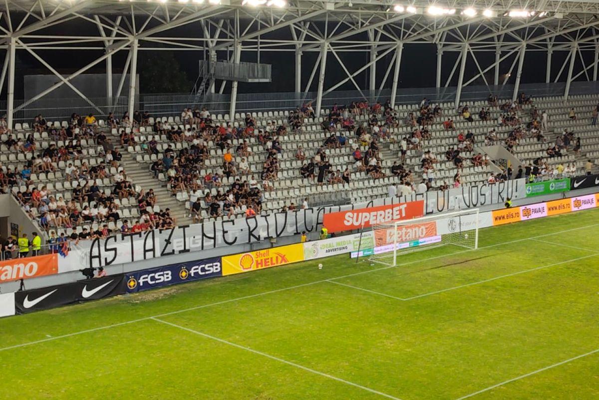 Peluza Nord nu a mers la FCSB - Farul » Mesajul uluitor afișat de ultrași