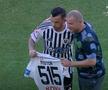 Dan Nistor a bifat meciul cu numărul 515 în Liga 1, egalând recordul deținut până acum de Ionel Dănciulescu // FOTO: captură @Prima Sport