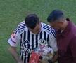 Dan Nistor a bifat meciul cu numărul 515 în Liga 1, egalând recordul deținut până acum de Ionel Dănciulescu // FOTO: captură @Prima Sport