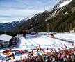 Stadionului olimpic de biatlon din Antholz, Italia, distrus de inundații // foto: camping-antholz.it