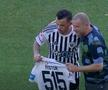 Dan Nistor a bifat meciul cu numărul 515 în Liga 1, egalând recordul deținut până acum de Ionel Dănciulescu // FOTO: captură @Prima Sport