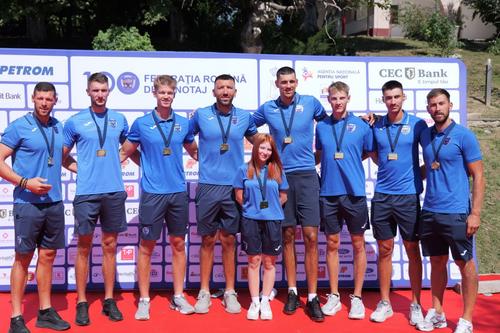 Canotaj - Campionate Europene 2026 8 plus 1 masculin Foto: Andrei Furnigă