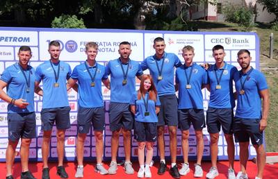 Aurul european istoric la 8 plus 1 rame masculin, explicat de eroii care au 17, 20, 28 sau 30 de ani: „Dacă avem toți aceeași idee, sigur reușim, barca zboară”