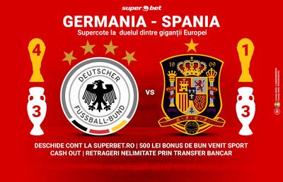 Germania – Spania, superduel demn de o finală europeană!