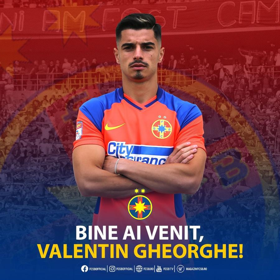 Valentin Gheorghe, prezentat de FCSB FCSB l-a prezentat pe Vali Gheorghe » Primele declarații ale mijlocașului venit de la Astra: „Nu regret nimic, am venit la momentul potrivit”