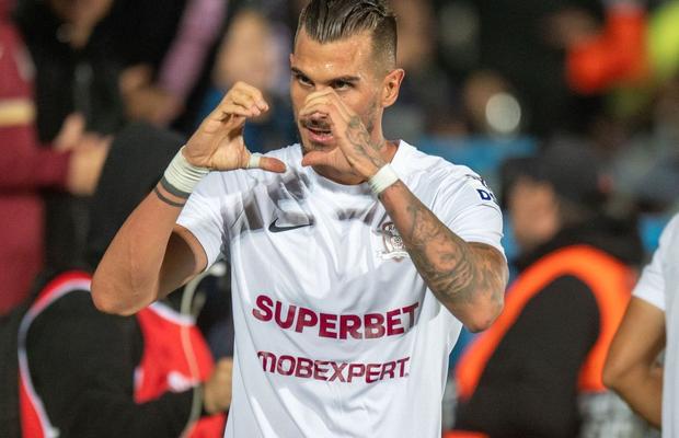 Cu Mutu nu e de glumit! Rapid câștigă la Voluntari și e lider solitar în Liga 1 » Clasamentul ACUM