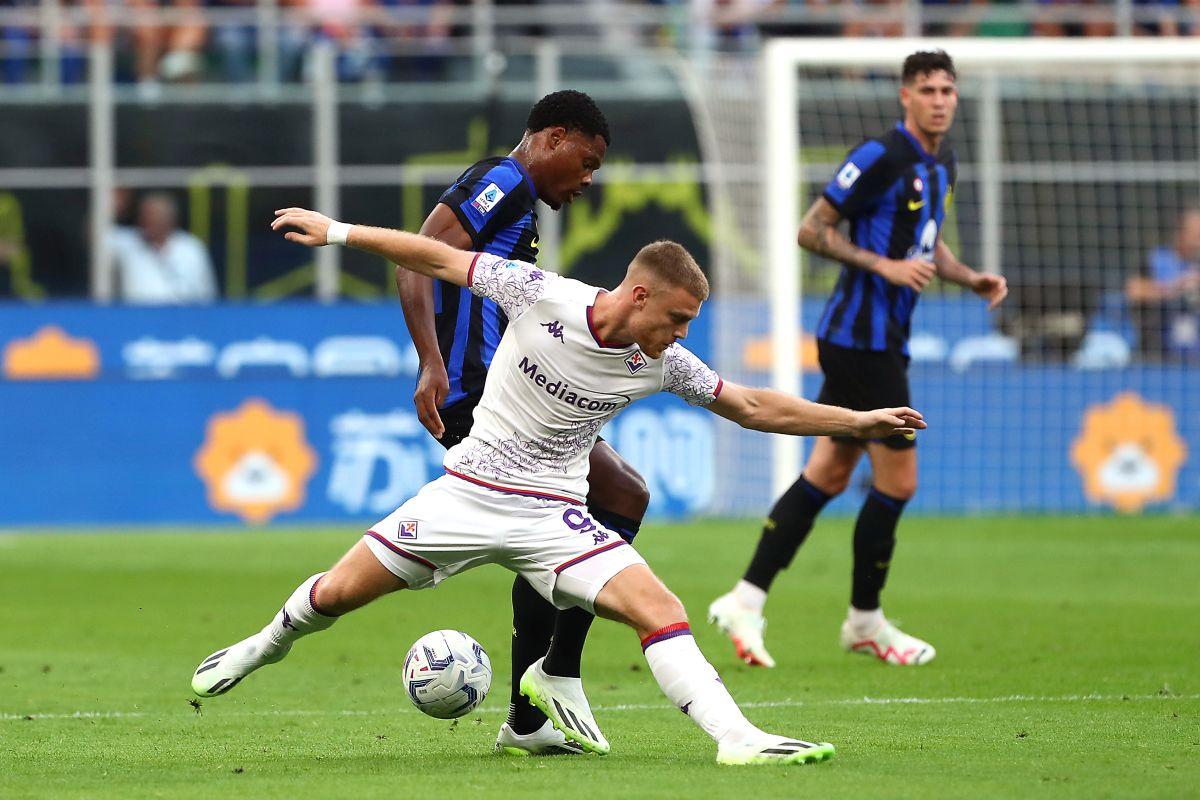 Inter - Fiorentina, etapa 3 Serie A