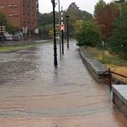 Imagine de duminică: străduțe inundate în Madrid / Sursă foto: News 18