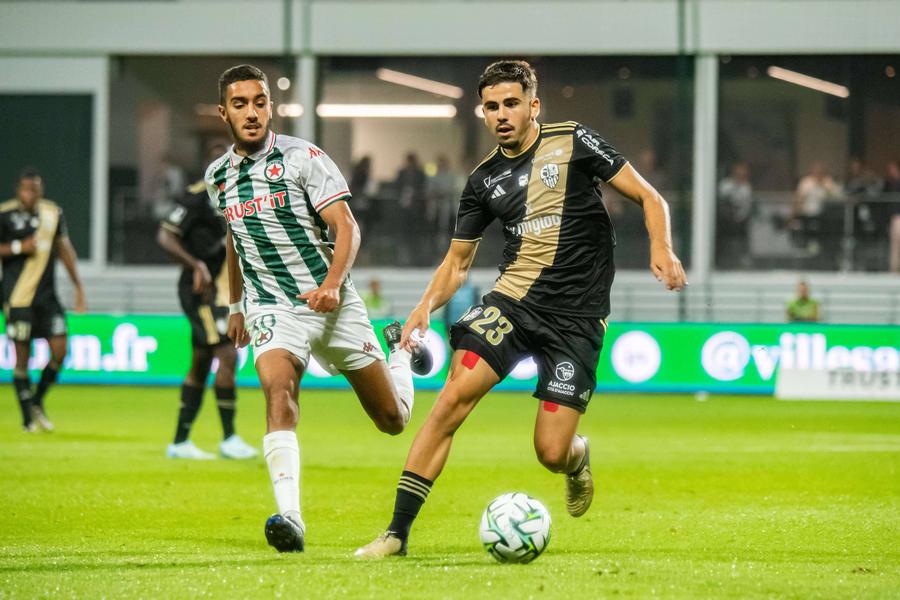 Tony Strata, în tricoul celor de la Ajaccio / Foto: Imago Atenție, FRF! 5 „perle” pe care naționala le-ar putea pierde în viitorul apropiat