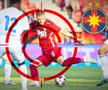 Daniel Bîrligea e noul jucător al campioanei FCSB, fotomontaj Diana Vasilescu