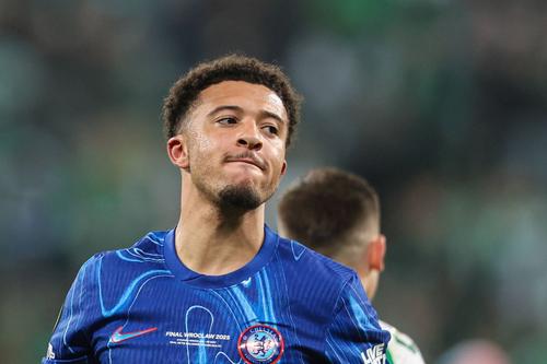 Jadon Sancho, în tricoul lui Chelsea / Foto: Imago Images