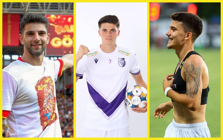 De la stânga la dreapta, Akdag (600.000 € cotă pe Transfermarkt), Tudose (350.000 €), Pîrvu (200.000 €) „Ar fi cel mai bun U21 de la FCSB!” » Daniel Pancu pariază pe 3 fotbaliști: „Iar el e copia lui Nicolae Stanciu”