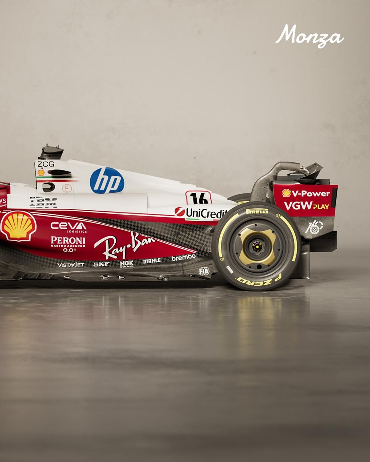 Ferrari, design special pentru MP de la Monza