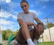 Cătălina Nițu este antrenor de fotbal. Foto: Instagram