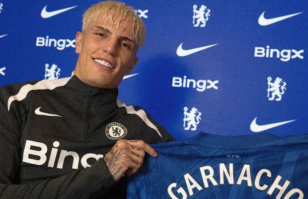 Garnacho, după plecarea de la Manchester United: „Sunt fan Chelsea de mic, Hazard era idolul meu”
