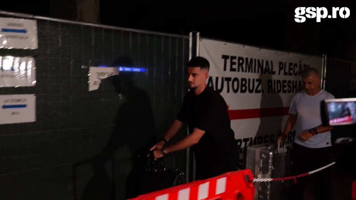 Muhar și Korenica au ajuns la București pentru a semna cu FCSB! » Imagini de la sosirea celor doi jucători