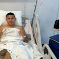 Robert Moldoveanu a fost operat la menisc // foto: Facebook FC Argeș