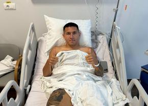 Blestemat! S-a operat pentru a cincea oară, când îi mergea cel mai bine în Superliga: „Vă promit că NU renunț”