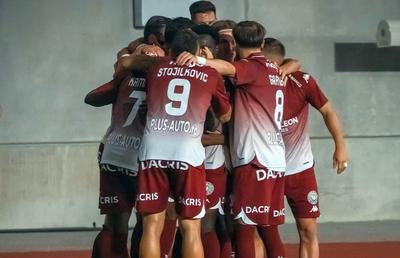 Bum-bum pe final: Rapid a răpus-o pe Poli Timișoara în ultimele minute. Clasamentul grupei A din Cupă