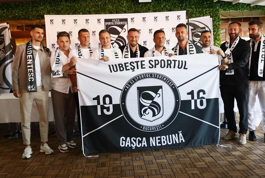 Imagini de la relansarea echipei Sportul Studențesc