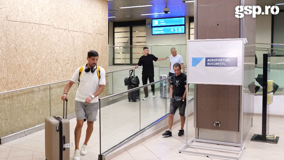 Muhar și Korenica au ajuns la București pentru a semna cu FCSB! » Imagini de la sosirea celor doi jucători