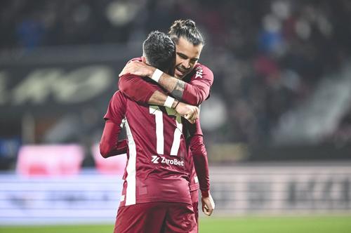 Karlo Muhar li Meriton Korenica au fost colegi la CFR Cluj și de acum vor împărțit vestiarul și la FCSB/ FOTO Imago Images