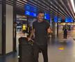 Karlo Muhar, zâmbitor pe Aeroportul Otopeni
