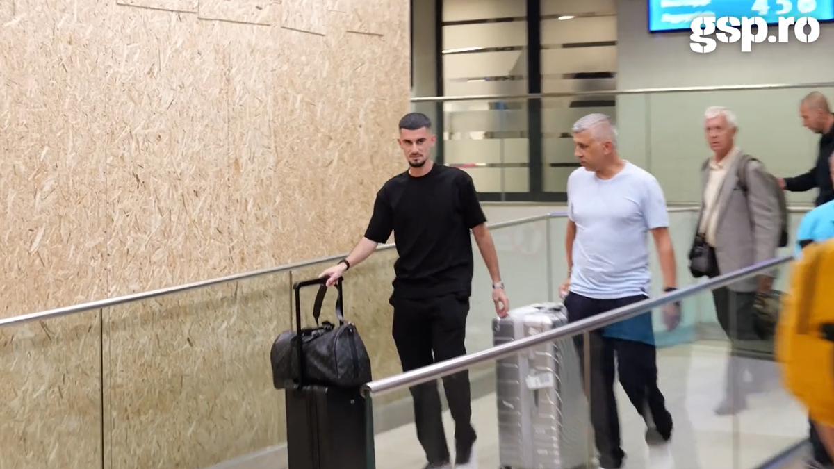 Muhar și Korenica au ajuns la București pentru a semna cu FCSB! » Imagini de la sosirea celor doi jucători