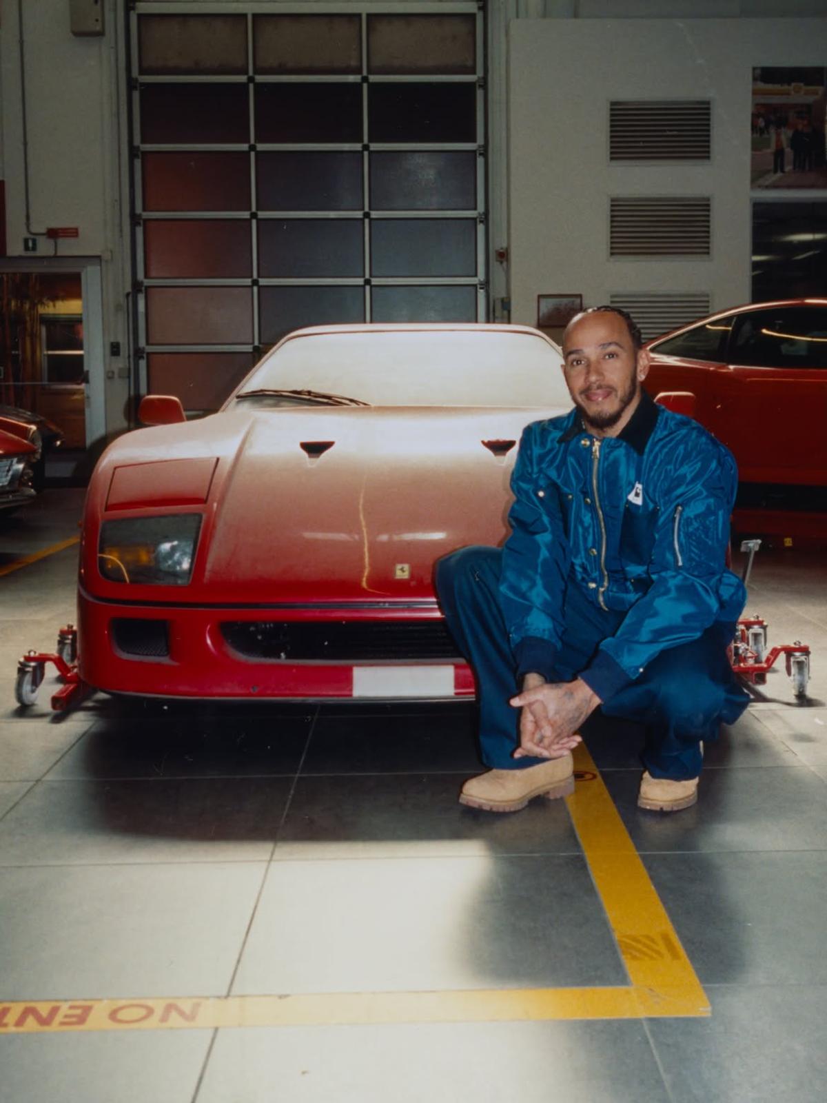 Lewis Hamilton și Ferrari F40
