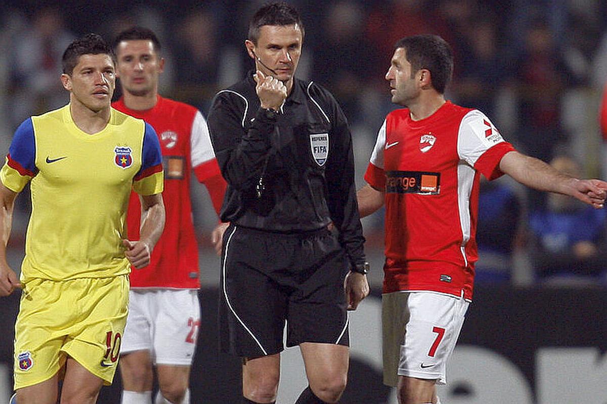 FCSB - DINAMO. VIDEO EXCLUSIV Omul cu cele mai multe derby-uri își dezvăluie secretul: „M-am călit în Maramureș, unde te aleargă cu sabia” » Cele mai tari amintiri și care au fost marile probleme cu fanii