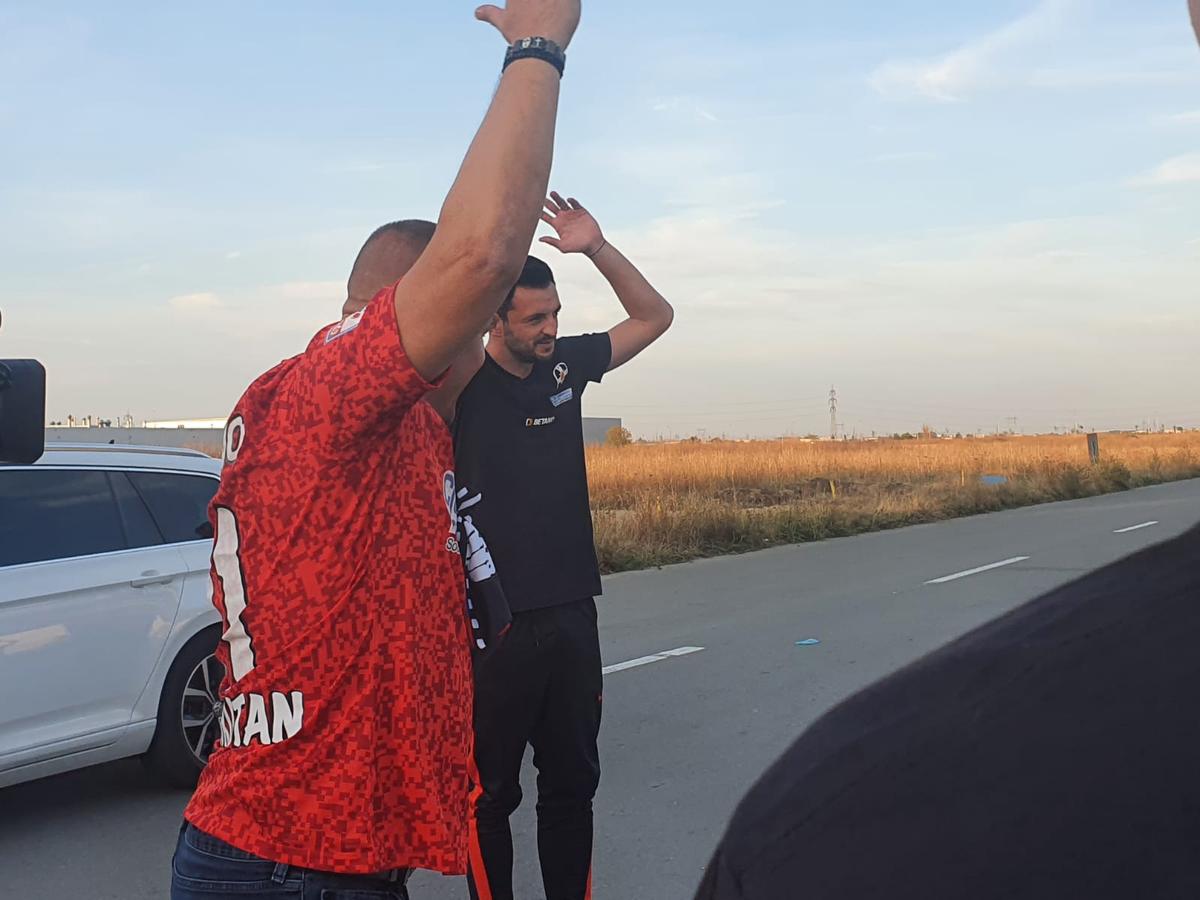 Fanii celor de la FCSB, înaintea meciului cu Dinamo 03.10.2020