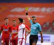 Radu Petrescu a luat o decizie intens contestată în derby-ul FCSB  Dinamo. foto: Raed Krishan