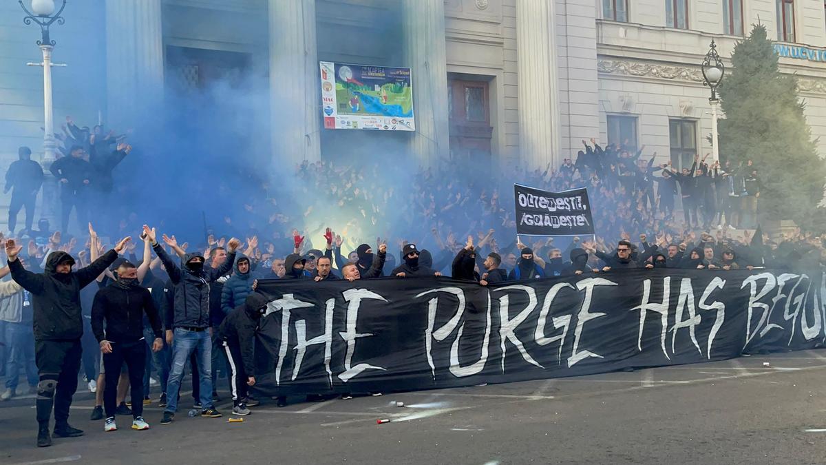 Orgolii pe stradă, orgolii în teren » Trimișii GSP în Bănie au surprins atmosfera din ziua derby-ului FCU - CSU