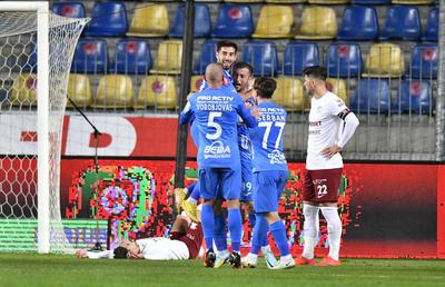 Rapid se face de râs pe terenul ultimei clasate, după o gafă mare de arbitraj » Lider desprins în Liga 1
