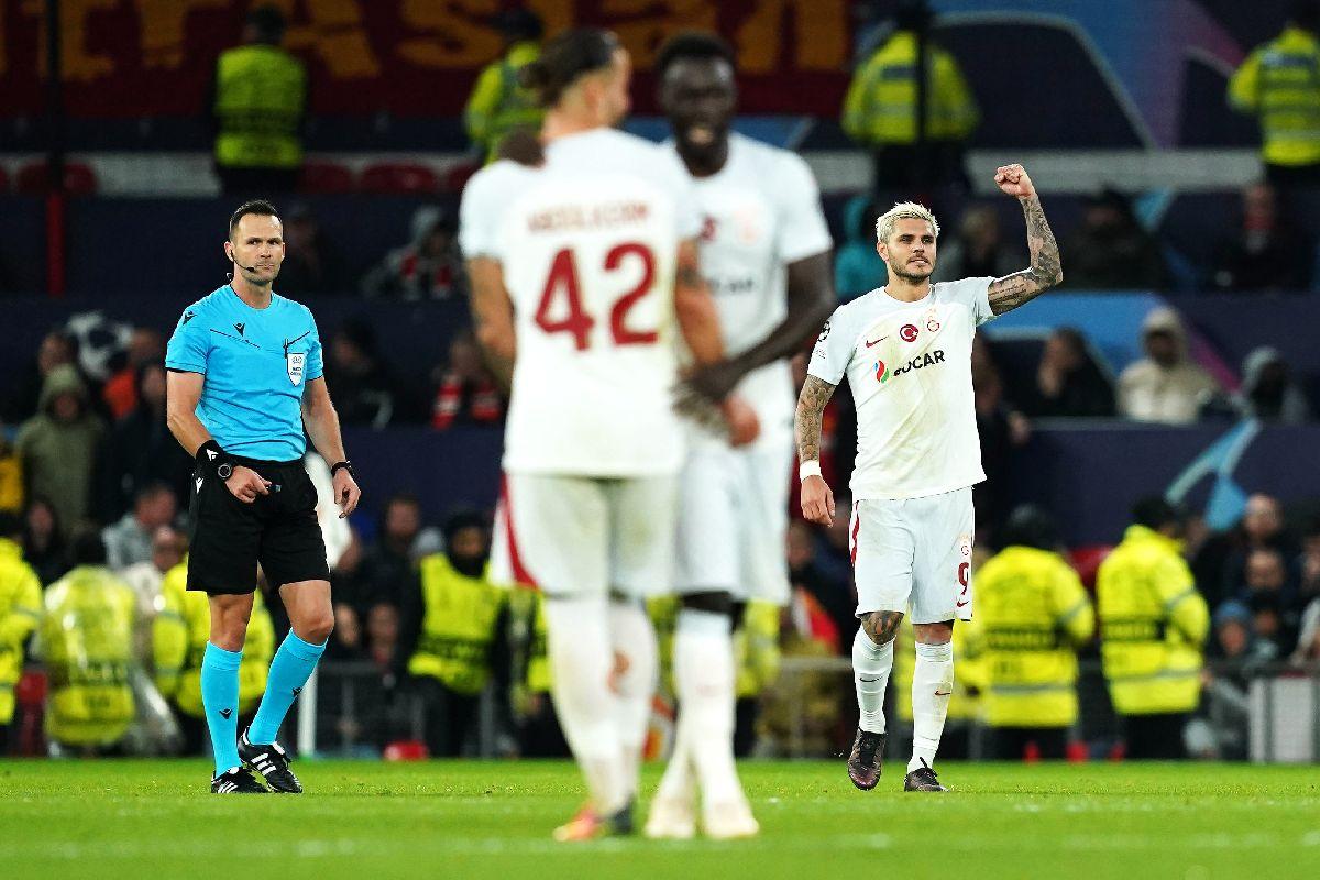 La Keremul turcilor » Galatasaray, meci de poveste pe „Old Trafford”! Victorie uluitoare cu Manchester United, chiar dacă „diavolii” conduceau cu 2-1 în minutul 70