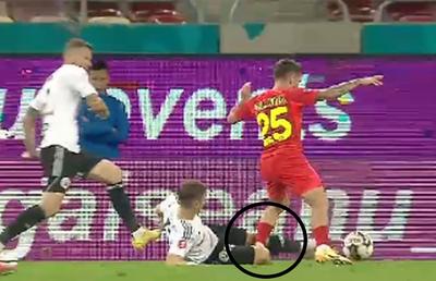 „Există contact, indiscutabil!” » Ion Crăciunescu crede că FCSB a fost privată de două penalty-uri cu U Cluj: „Neglijență, ce caută cu mâna acolo?”