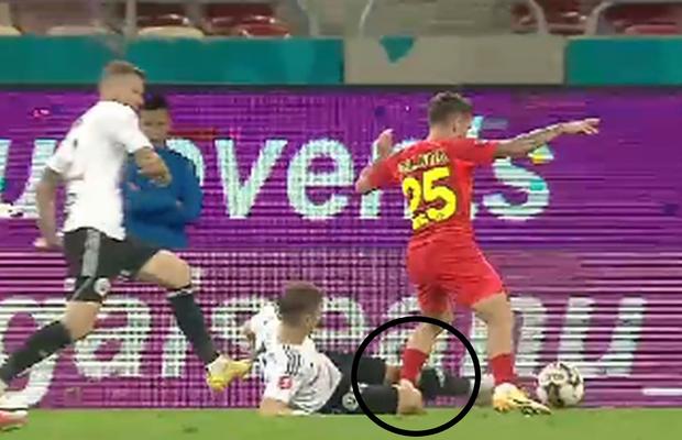 „Există contact, indiscutabil!” » Ion Crăciunescu crede că FCSB a fost privată de două penalty-uri cu U Cluj: „Neglijență, ce caută cu mâna acolo?”