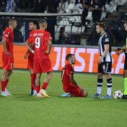 Darius Olaru, eliminat în meciul cu PAOK/ FOTO Ionuț Iordache (GSP)