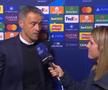 Luis Enrique, în dialog cu Margot Dumont, reportera Canal+
