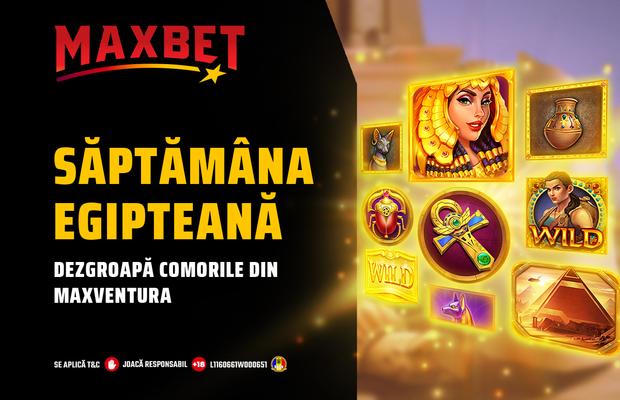Cu MaxVentura, cucerești Egiptul Antic pe Maxbet.ro!