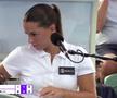 Detaliu curios în timpul meciului Halep - Blinkova: regizorul transmisiunii nu se putea abține!