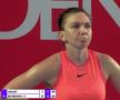 Simona Halep, în meciul cu Anna Blinkova