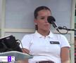 Detaliu curios în timpul meciului Halep - Blinkova: regizorul transmisiunii nu se putea abține!
