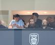 Gigi Becali, imagini senzaționale din loja de la PAOK - FCSB » Surpriză: cine a fost pe stadion lângă patronul campioanei