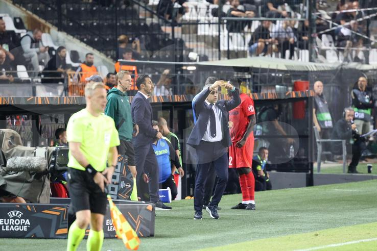 Cum se fac schimbările în PAOK - FCSB, foto: Ionuț Iordache (GSP)
